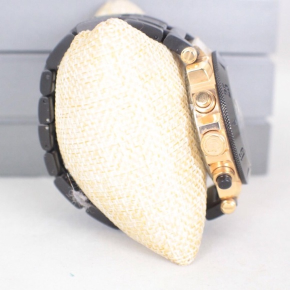 GUESS Collection Black & Gold Swiss Watch #16378